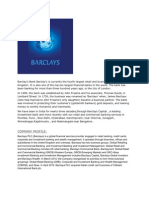 HR Policies Followed in Barclays