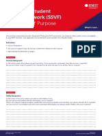 Simplified Student Visa Framework (SSVF) Statement of Purpose