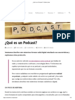 ¿Qué Es Un Podcast - Radios Libres