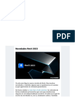 Novedades Revit 2023