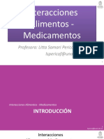 11 Interacciones Alimentos Medicamentos 2021