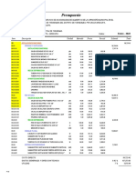 01.05 Presupuesto Sanitarias