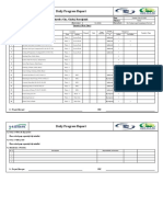 Daily Progress Report: Infrastructure Development of Qurtaba City, Chakri, Rawalpindi