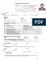 NUST Residential Application Form