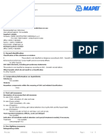 Mapeform WB - MSDS