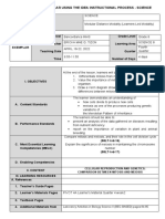 Pivot 4A Lesson Exemplar Using The Idea Instructional Process - Science