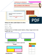 D3 A1 FICHA Creamos Problemas Sobre Los Alimentos