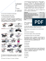 Avaliação de Educação Física 6º B 2019