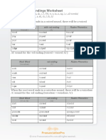 Past Tense - Ed Endings Worksheet: When The Root Word Ends in A Voiced Sound, There Will Be A Voiced