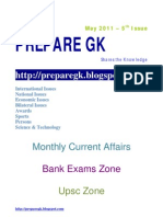 Prepare GK: Monthly Current Affairs