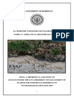 Projet Report Flash Flood of Uttarakhand