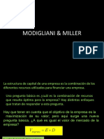 Modigliani y Miller