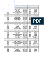 Practical 11 Index and Match