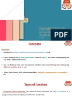 Pps Unit-4 Functions