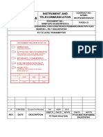 RFQ For Level Transmitter