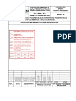 Gas Metering Specification 