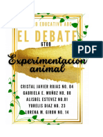 Experimentación Animal - Debate 6B