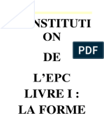 Constitution de Epc