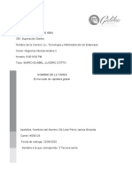 El Mercado de Capitales Global Semana 3