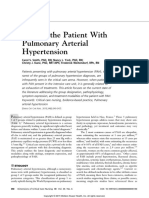 Care of The Patient With Pulmonary Arterial Hypertension: Educational