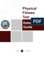 Physical Fitness Test: Reference Guide