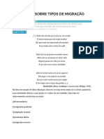 Exercícios Sobre Tipos de Migração