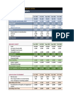 Financial Statement Sample Model