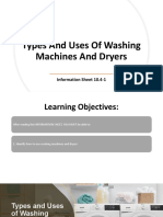 Types and Uses of Washing Machines and Dryers