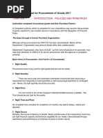 Chapter 1:-Introduction - Policies and Principles: Manual For Procurement of Goods 2017