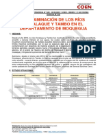 CONTAMINACIÓN de LOS RIOS MOQUEGUA