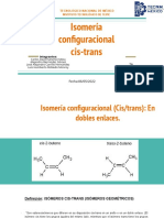 6 Exposición Isomería Configuracional Cis Trans Dobles Enlaces