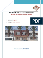 Rapport de Stage Sur La Commune de TAZA