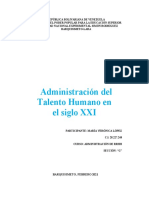 Administración Del Talento Humano. Ensayo