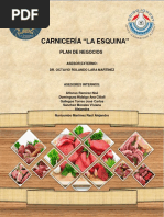 Proyecto Plan de Negocios Carniceria La Esquina