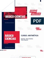 Básico Ciencias-Semana 01 Aritmética