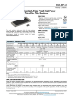 RCA-HP E3: Vishay Draloric