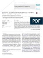 Development and Validation of The Triarchic Model of Grit Scale (TMGS) - Evidence From Filipino Undergraduate Students