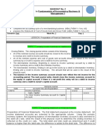 Fundamentals of Accountancy Business and Management