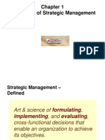 The Nature of Strategic Management