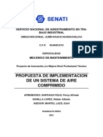 Propuesta de Implementacion de Un Sistema de Aire Comprimido