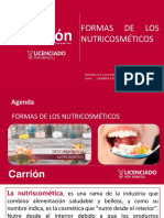 Formas de Los Nutricosmeticos