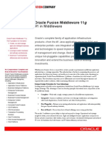 Oracle Fusion Middleware 11g #1 in Middleware: No Compromises: Complete and Best-of-Breed For Your Business