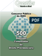 500 Questoes Direito Previdenciario