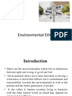 Enviromental Ethics