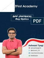 DPP (Physics) Ray Optics