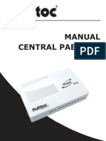 Manual Central PABX208 Dez 07