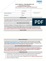 Aashto / Aws D1.5-Field Welding Plan: Specifications