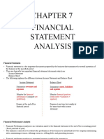 Financial Analysis