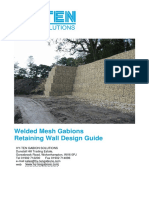 Gabion Retaining Wall Design Guide