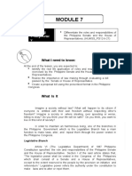 Final Edited Module - V3 PPG12 - Q1 - Mod7 - The Legislative Branch